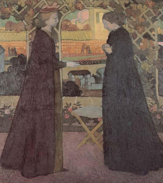 Maurice Denis Mary Visits Elizabeth china oil painting image